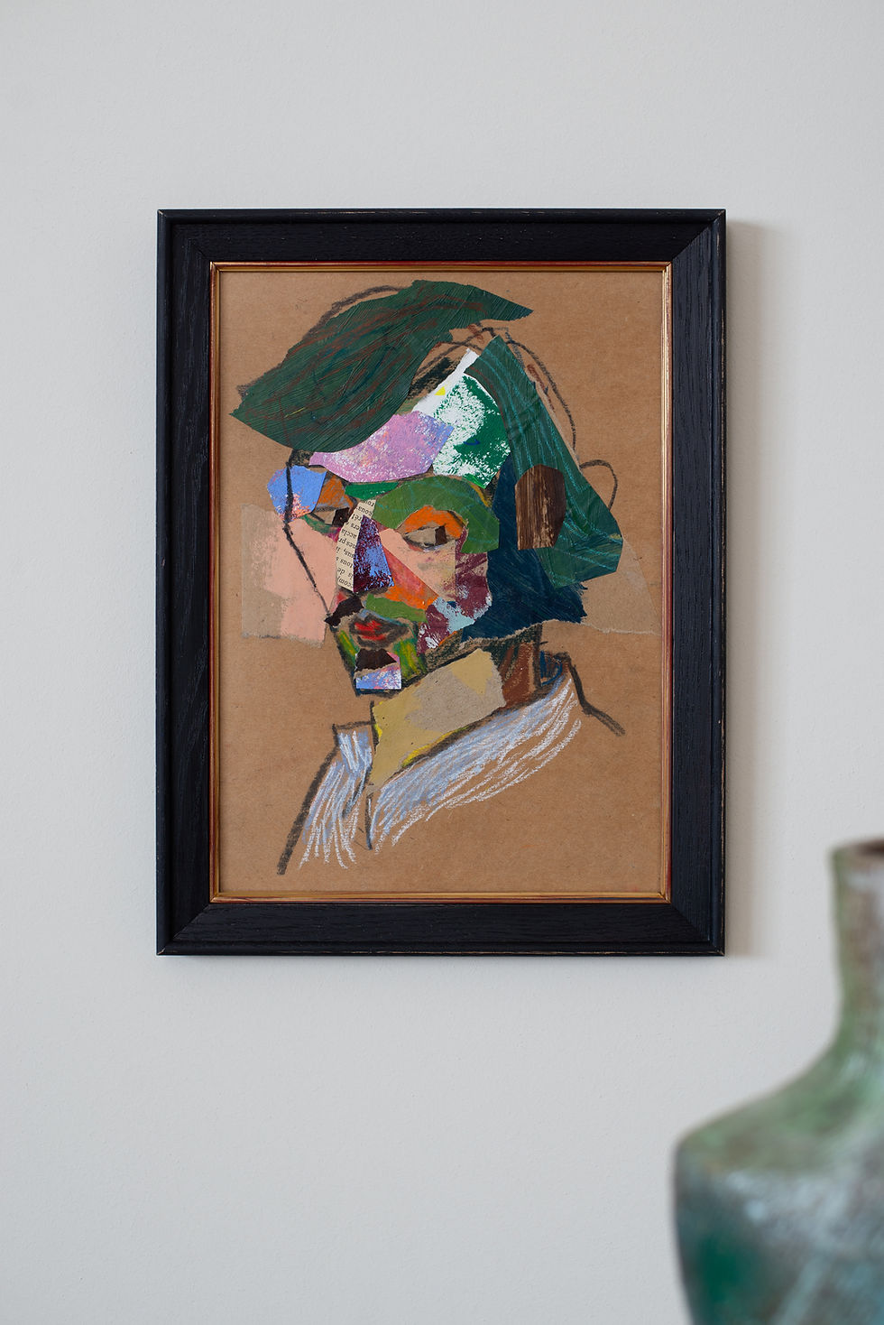 An original painting by artist Poppy Ellis.