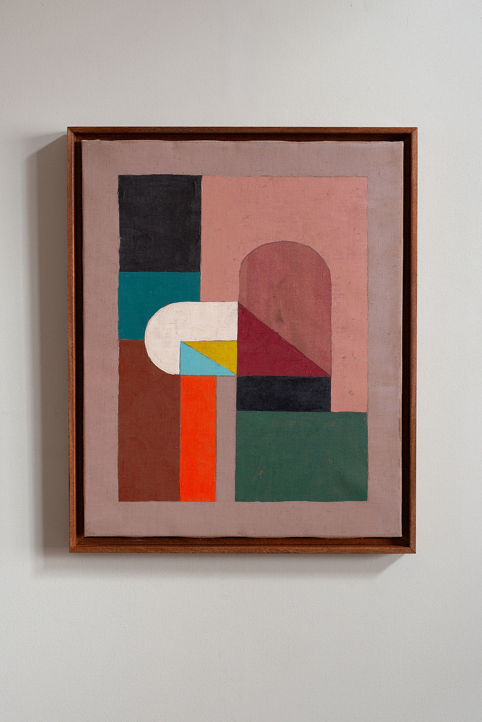 An original painting by Sussex abstract artist George Bodis.
