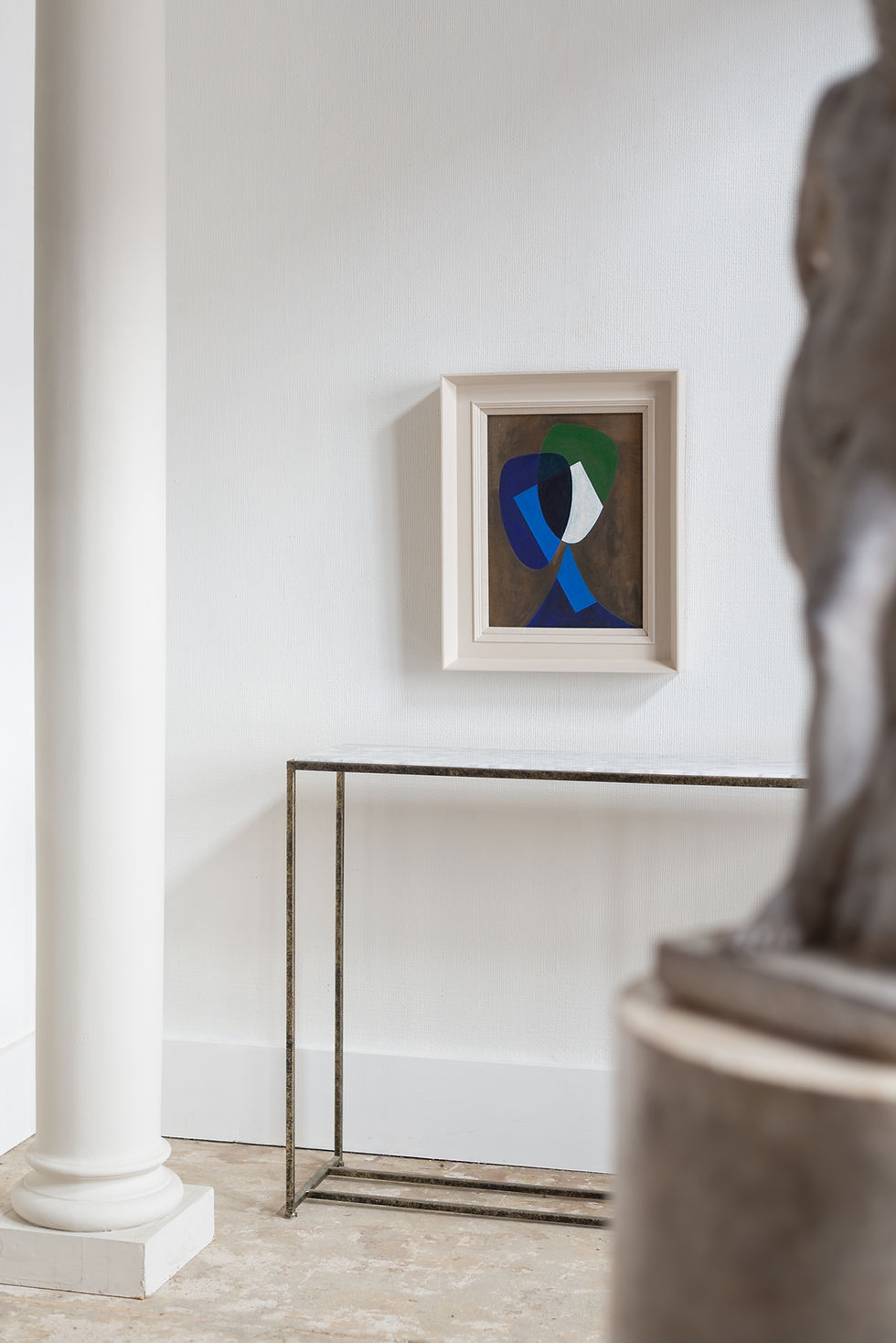 An original painting by British artist Jon Harvey.