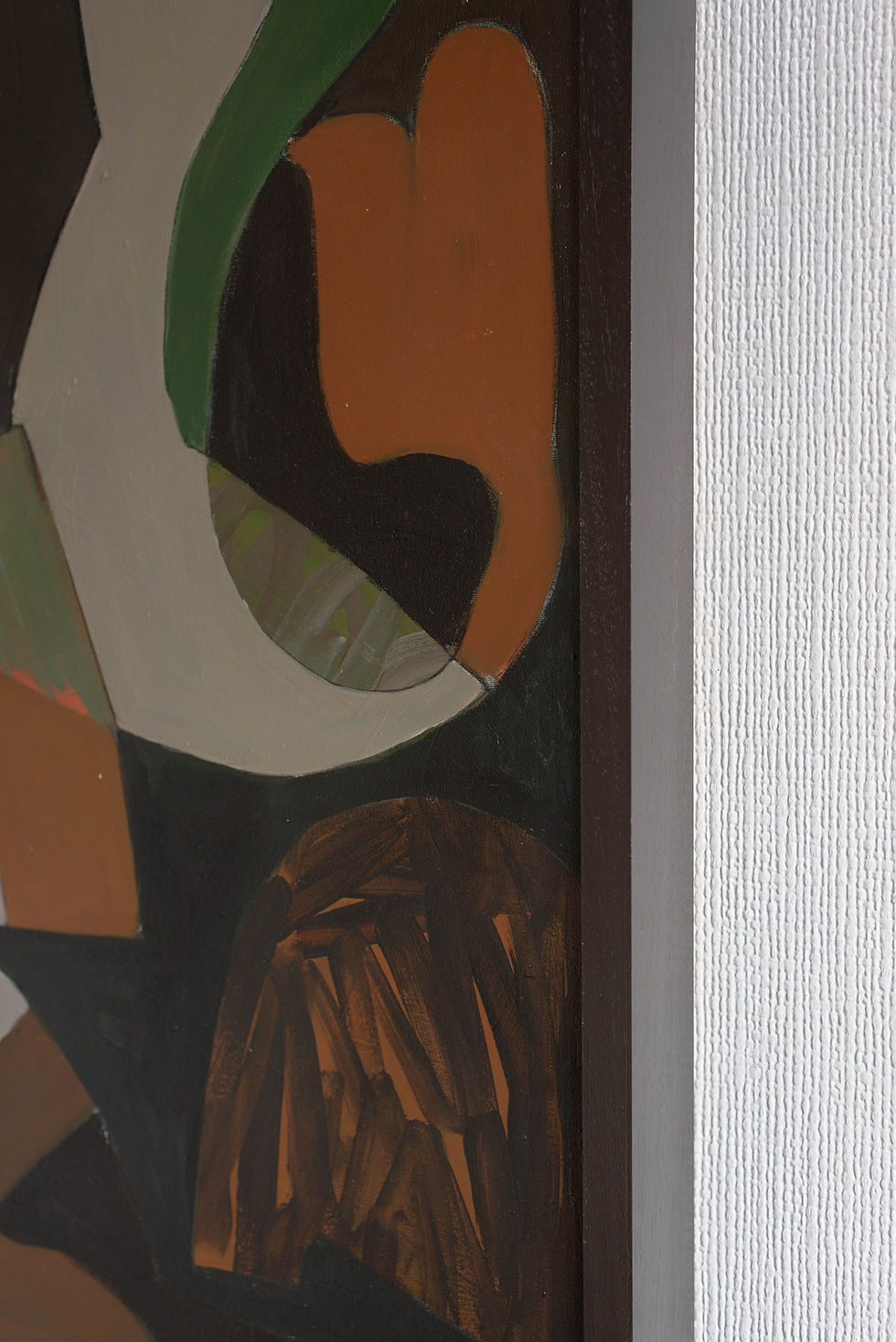 Thumbnail: An original painting by artist duo Sandhills Studios. Acrylic paint on canvas. Bespoke Ebony frame.