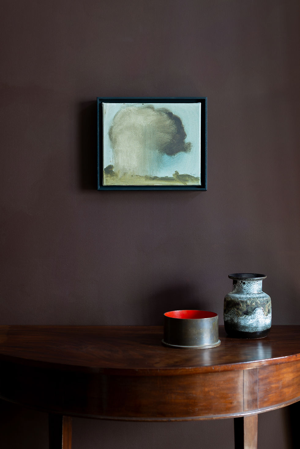 An original painting by artist Andrew Viner.
