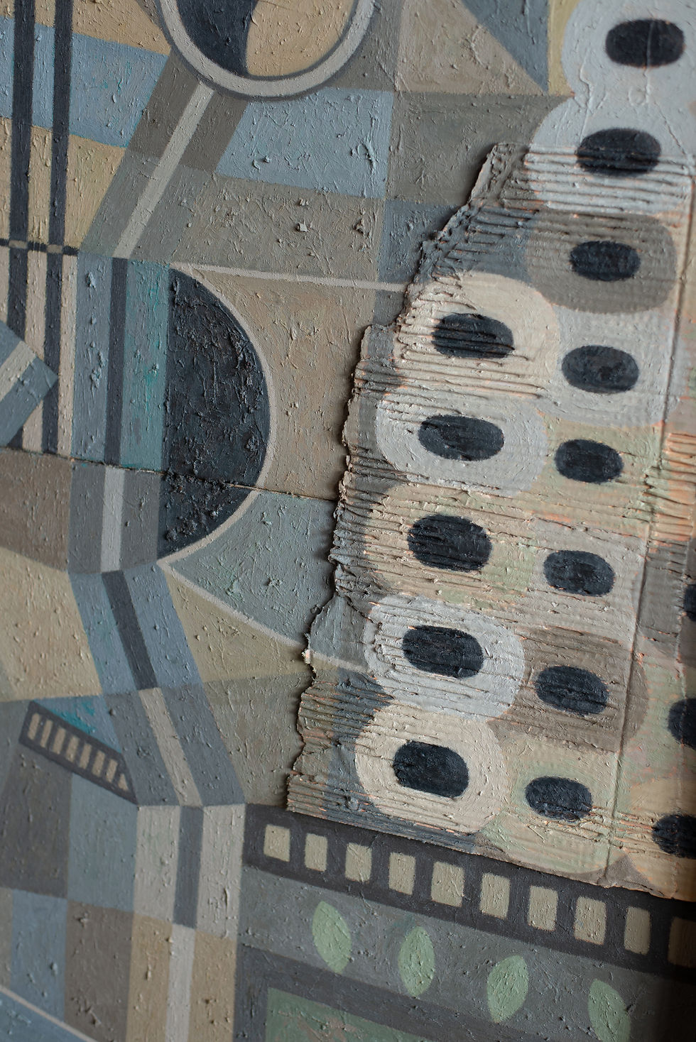 Thumbnail: An original piece by contemporary London artist Tom Diamantopoulo.