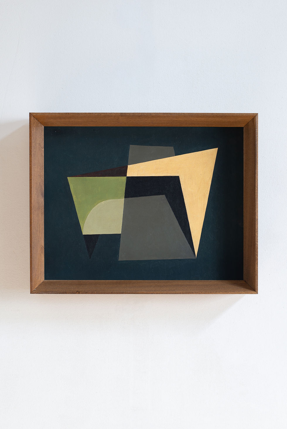 An original painting by abstract artist George Bodis.