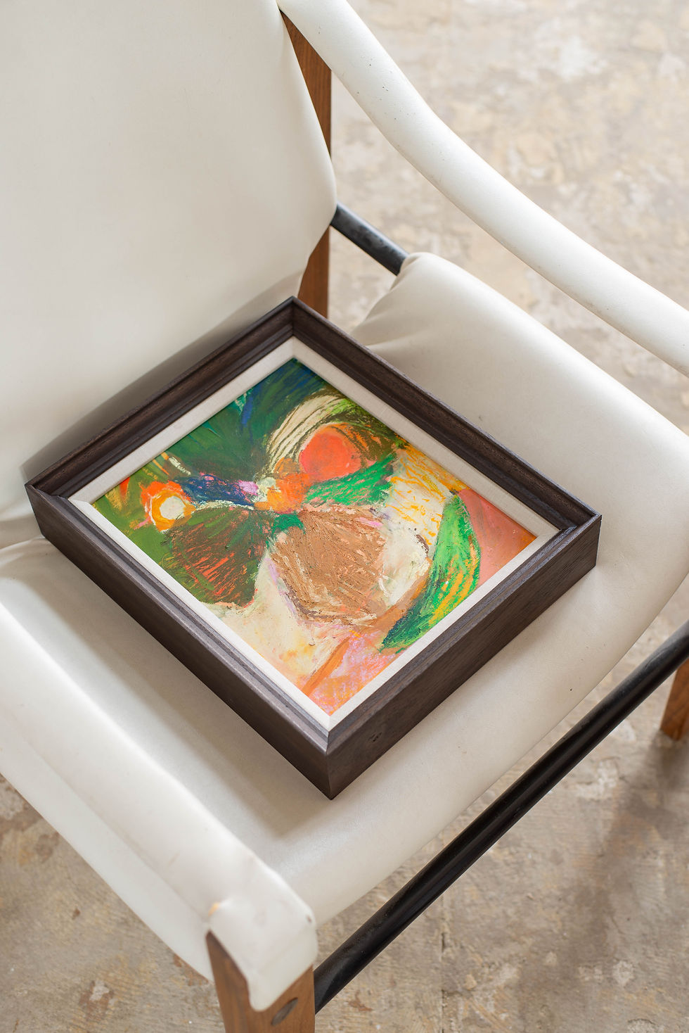 Thumbnail: An original painting by Newquay based artist Rebecca King.