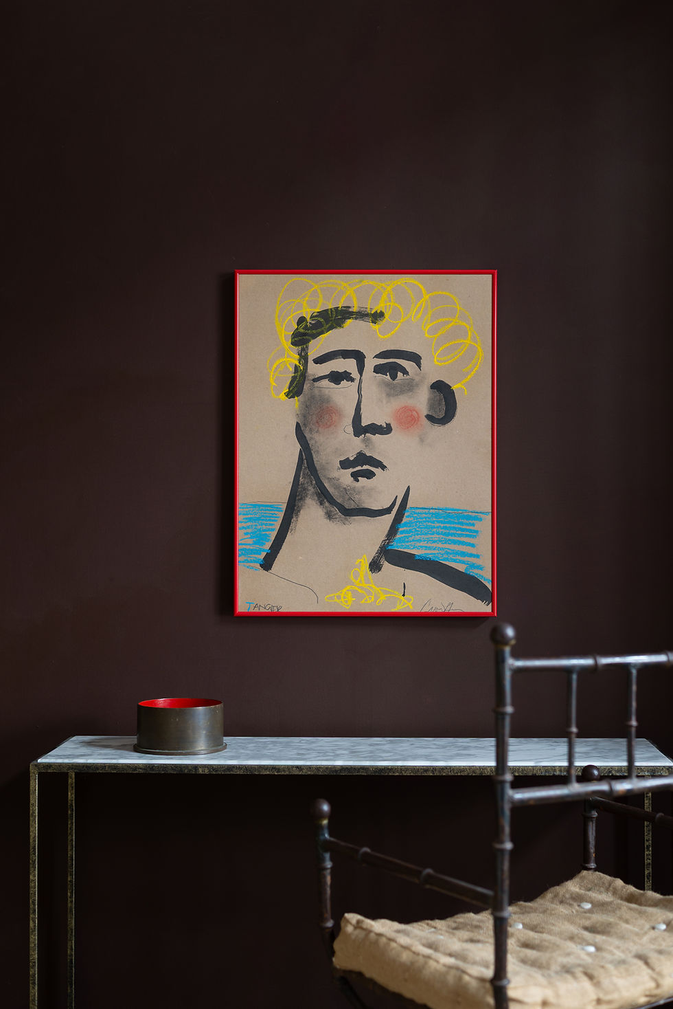 Thumbnail: An original figurative painting by artist Gavin Houghton.