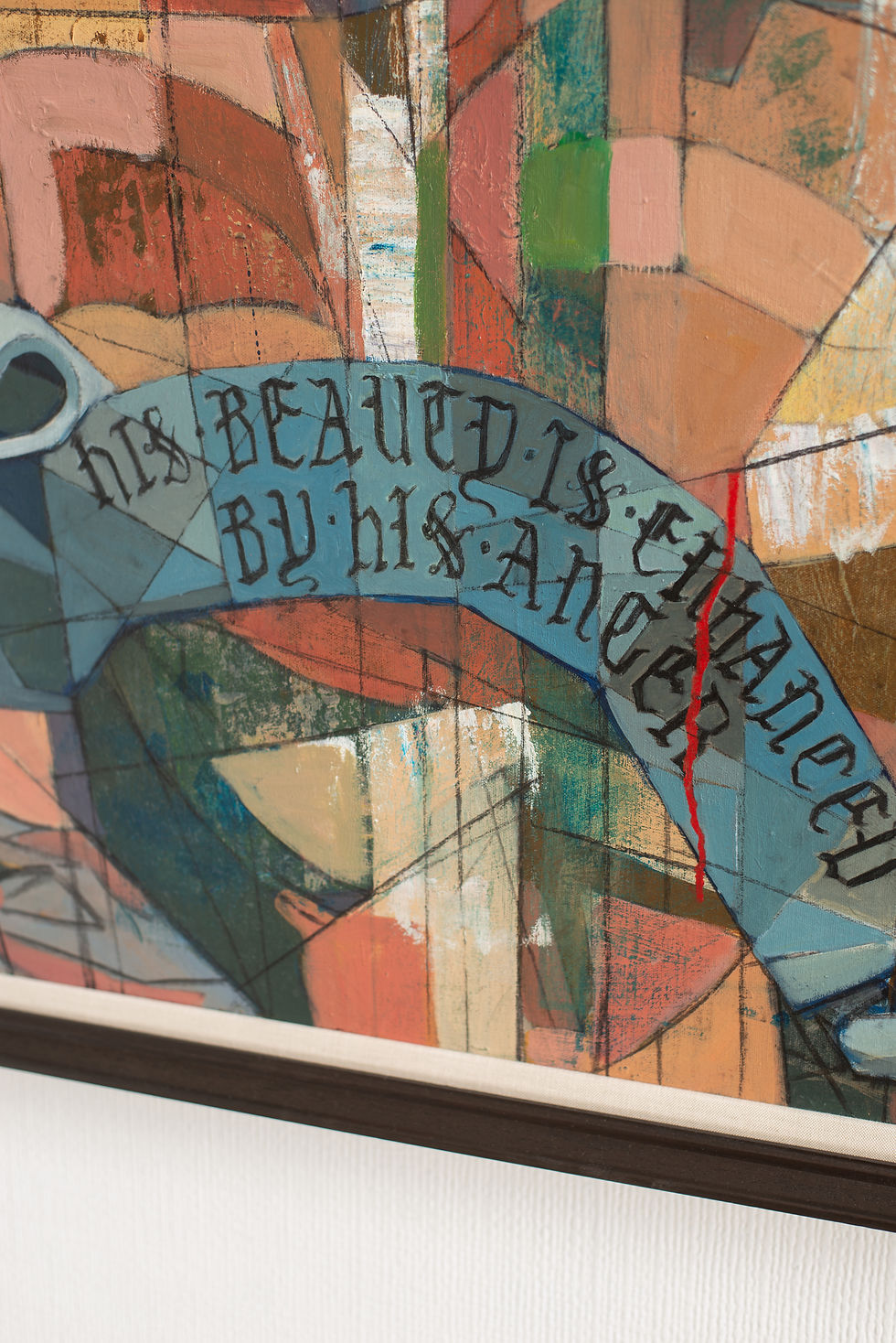 Thumbnail: An original painting by artist Poppy Ellis.