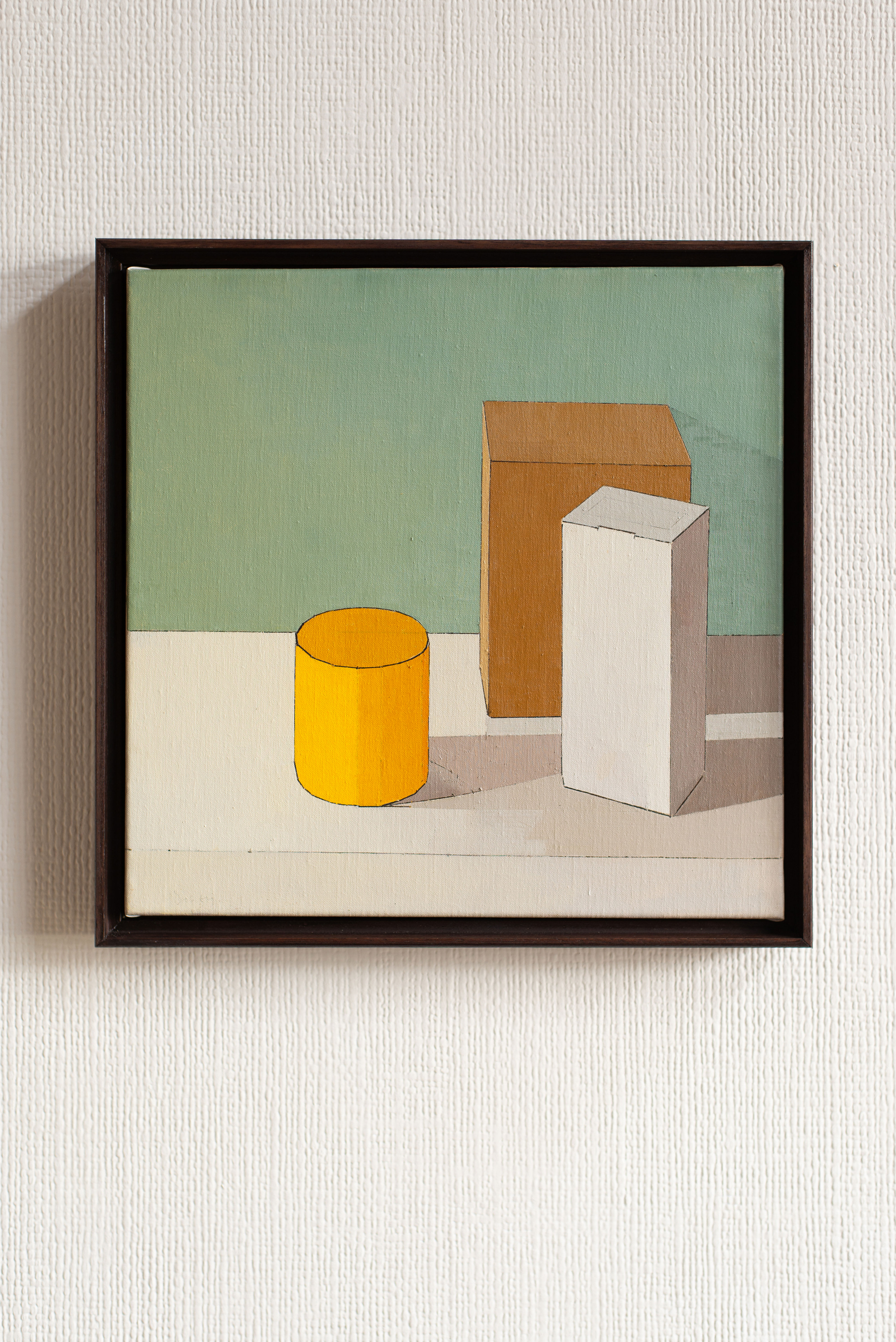 An original painting by Hastings artist Russell Dorey.