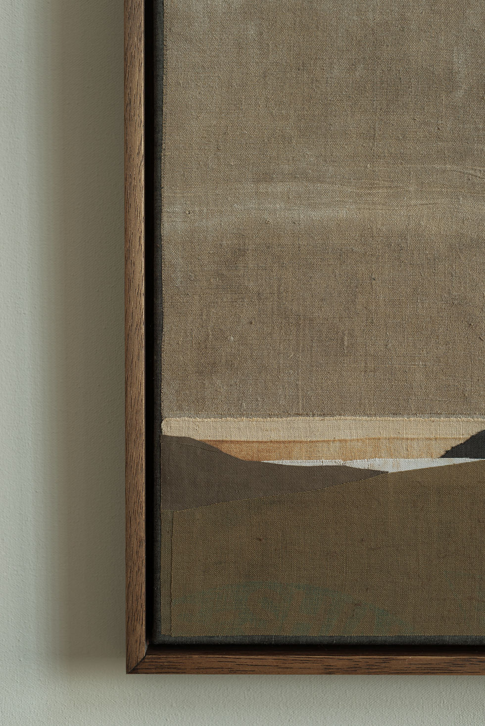 Thumbnail: An original piece by artist Mary Norden. Collected vintage fabrics from Mary's international archive.