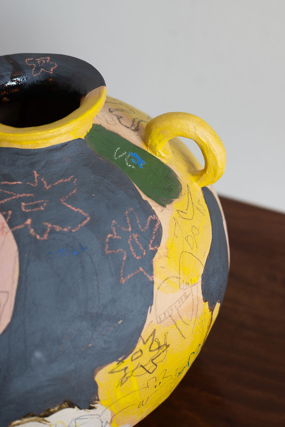 Thumbnail: An original sculptural vessel by artist Kelly Jessiman.
