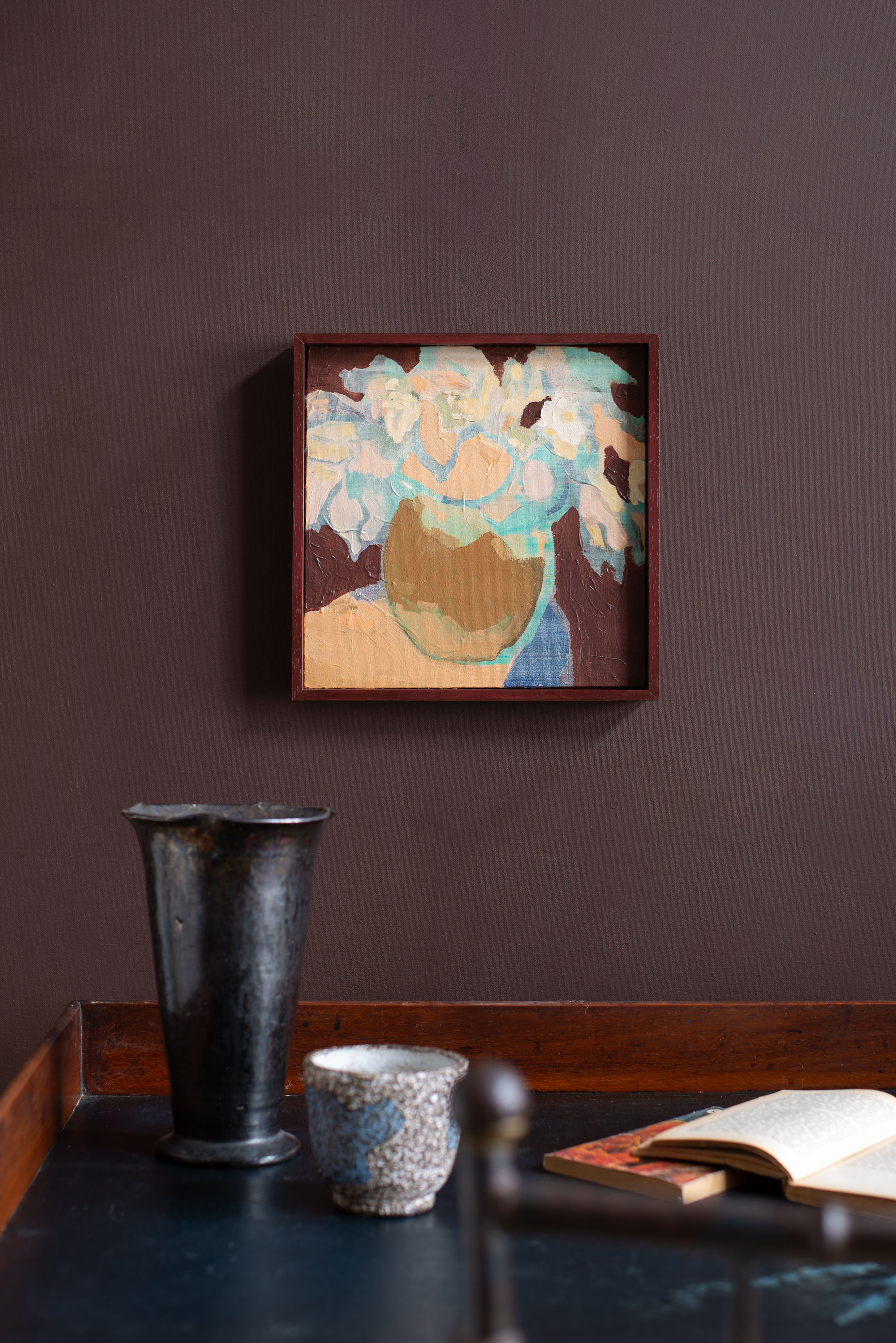 An original painting by London artist Nadia Tuercke.