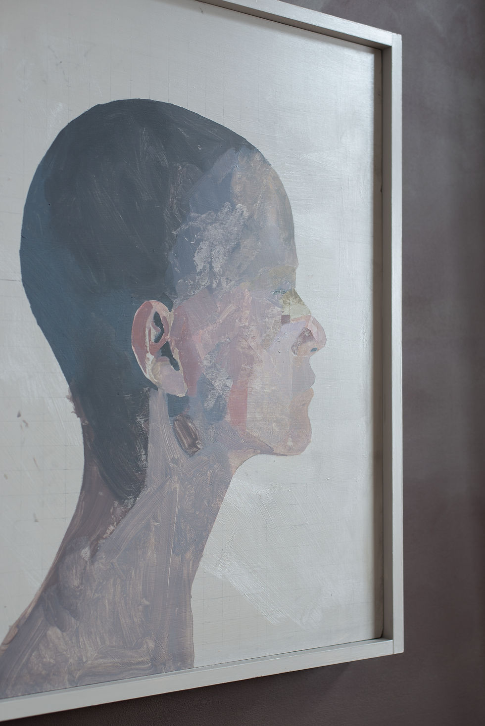 Thumbnail: An original painting from the studio of London artist Stuart McHarrie.