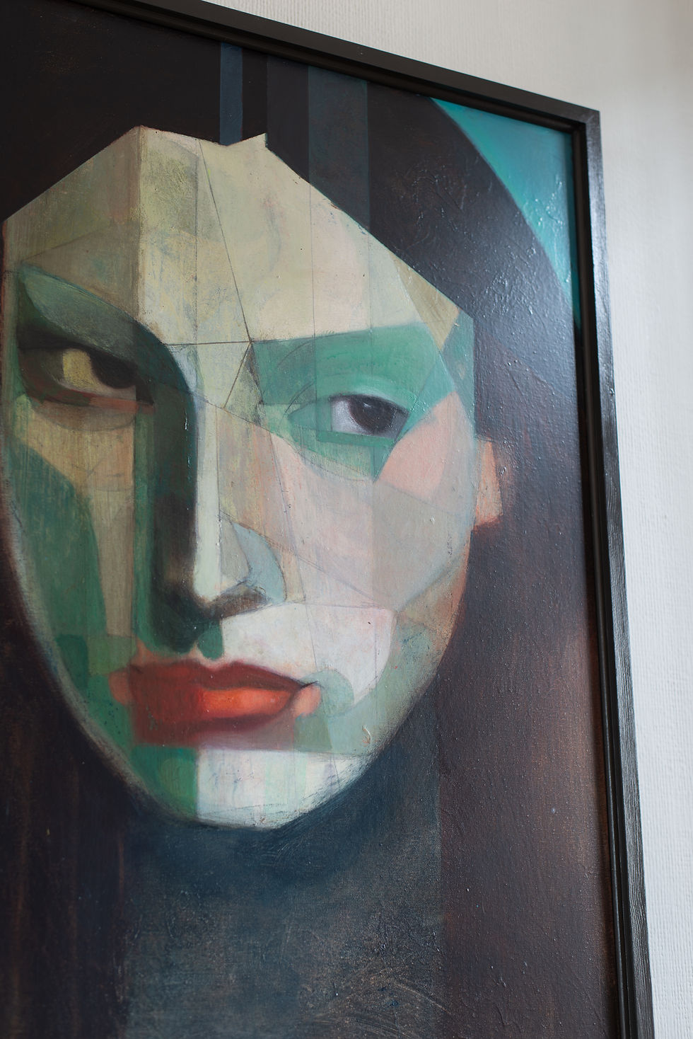 Thumbnail: An original painting by artist Poppy Ellis.