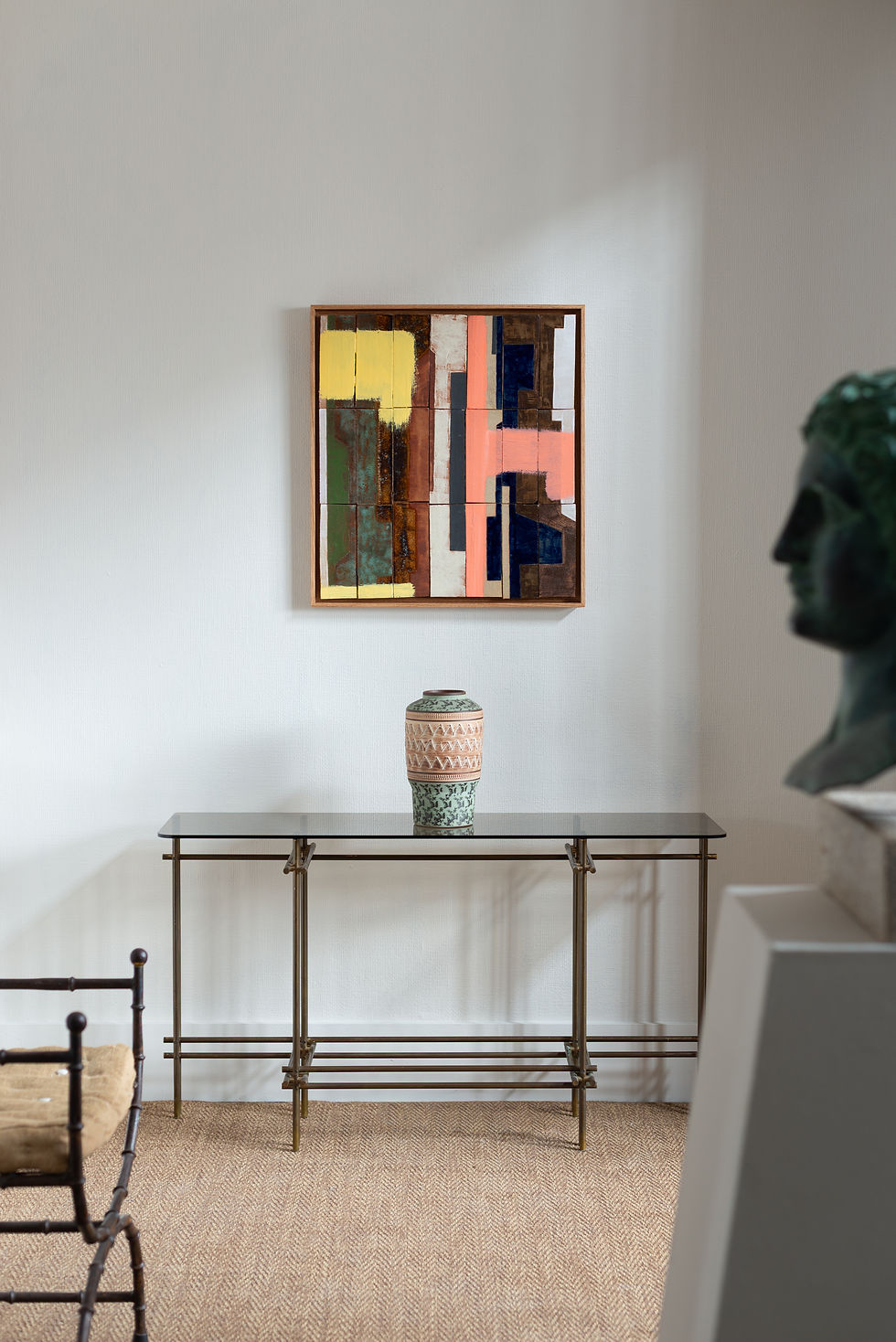 An original piece by ceramic artist Nick Passmore.