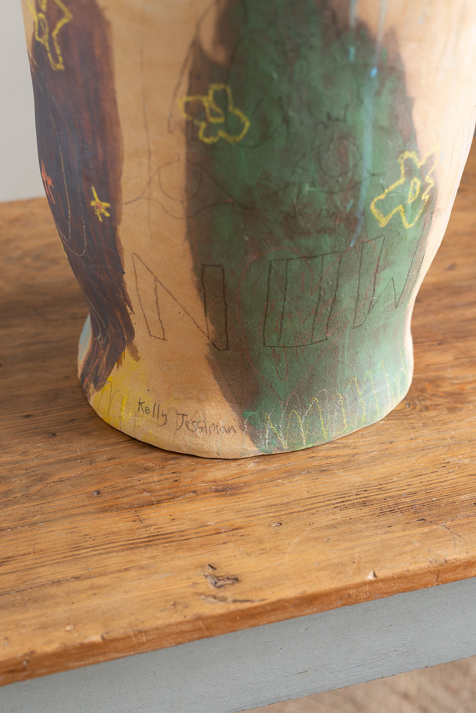 Thumbnail: An original sculptural vessel by artist Kelly Jessiman.