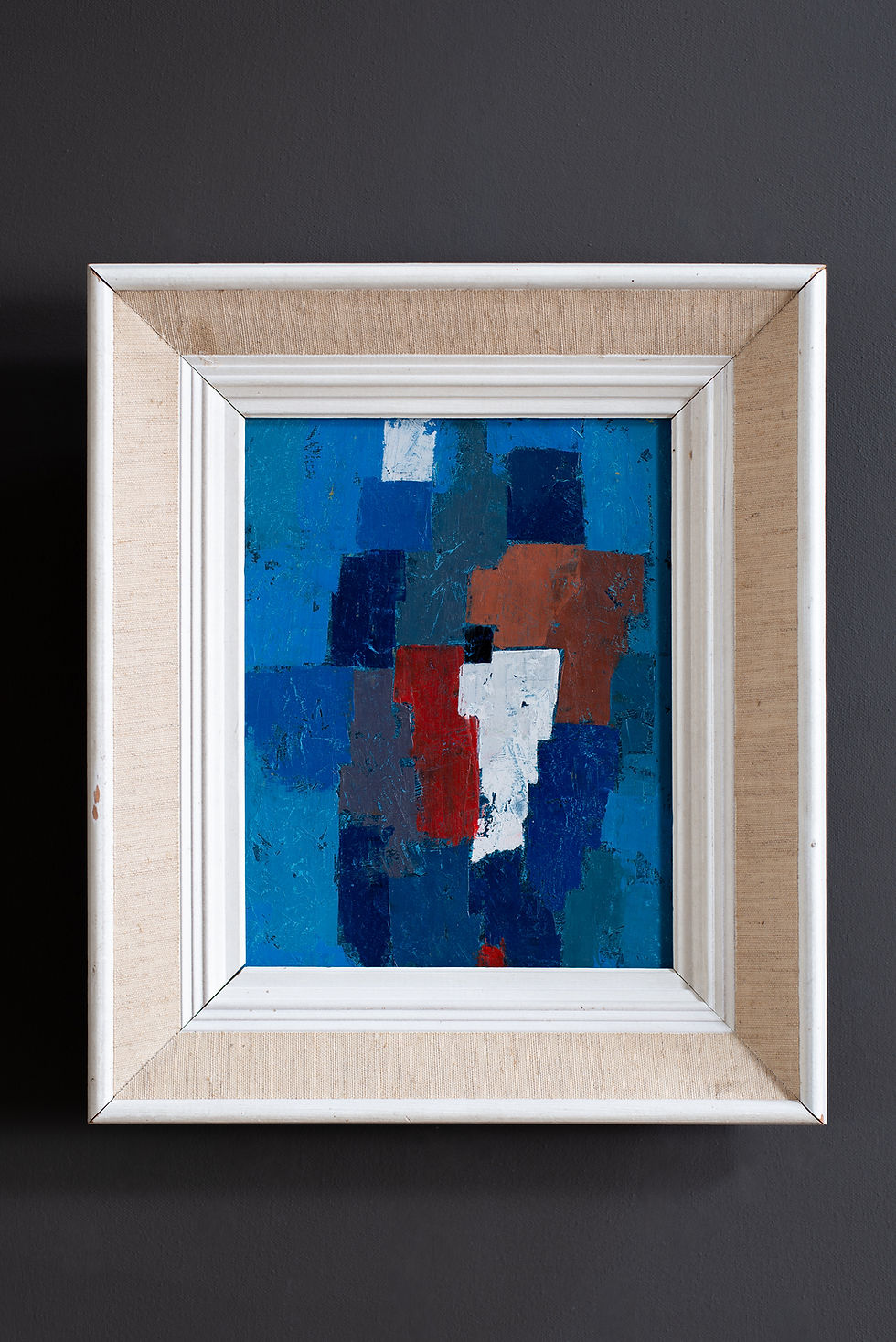 An original painting by British artist Miles Cole.