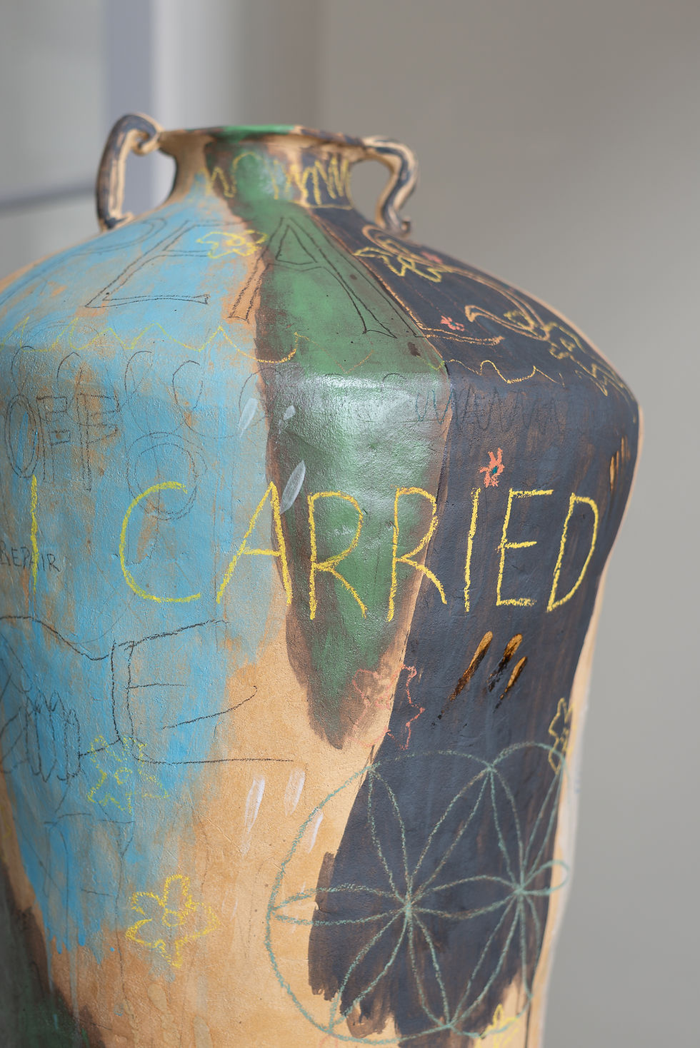 Thumbnail: An original sculptural vessel by artist Kelly Jessiman.