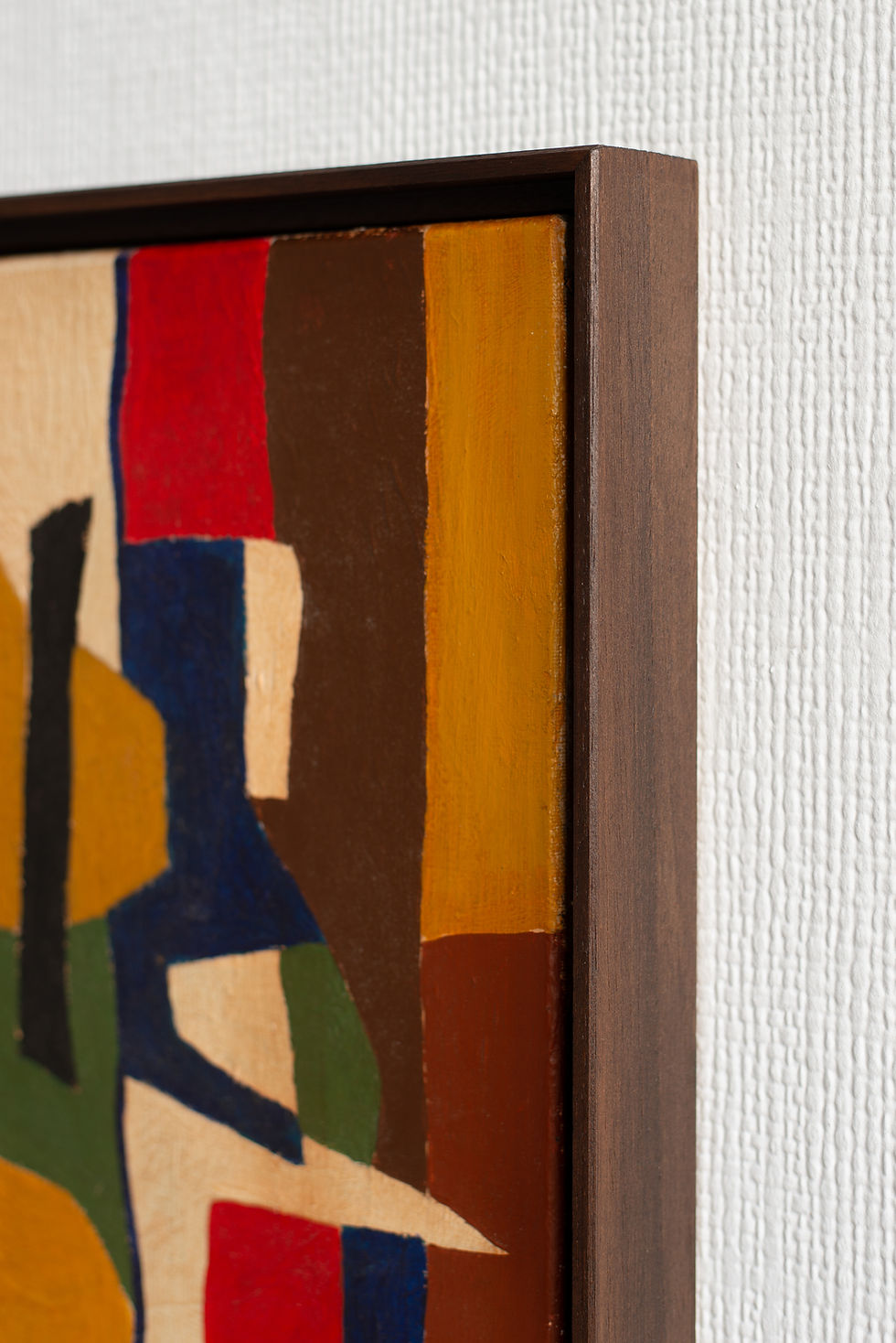 Thumbnail: An original painting by abstract artist George Bodis.