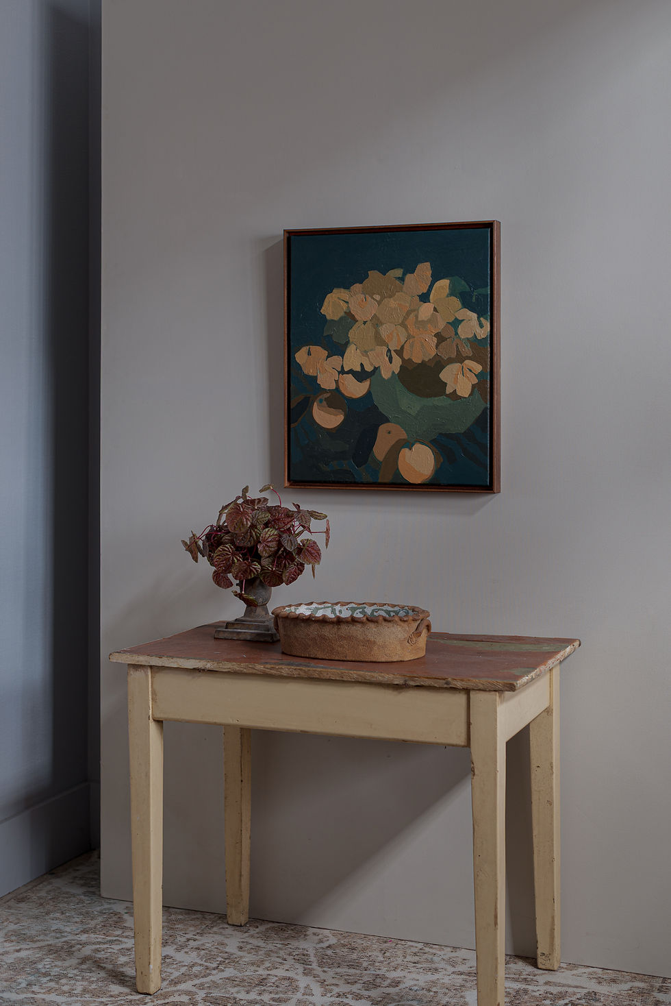 Thumbnail: An original painting by London artist Nadia Tuercke.
