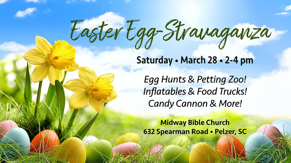 Easter Egg-Stravaganza 2026!