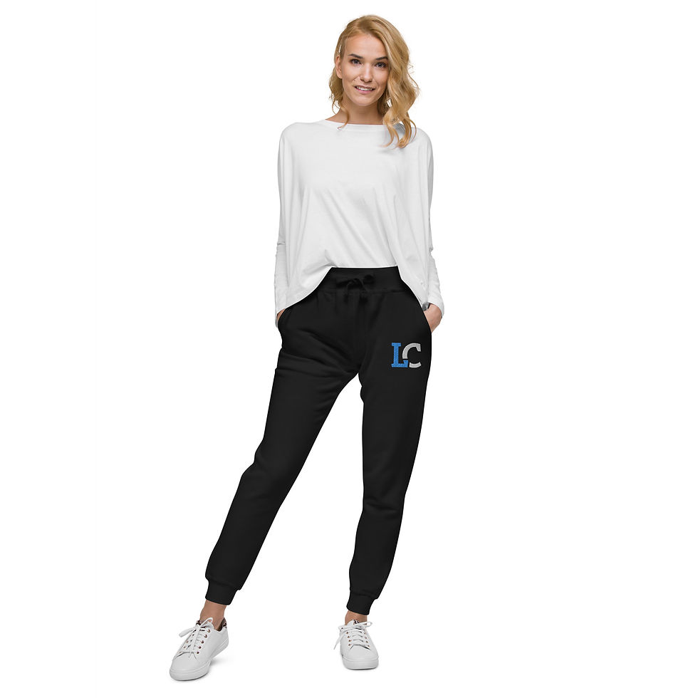 Thumbnail: LC Embroidered  - Unisex Fleece Sweatpants