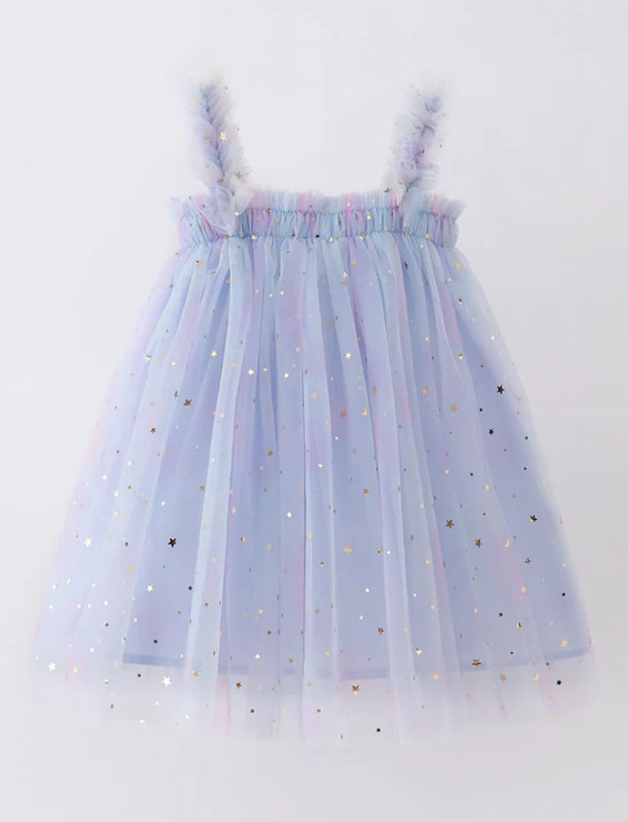 Blue Star Strap Dress 