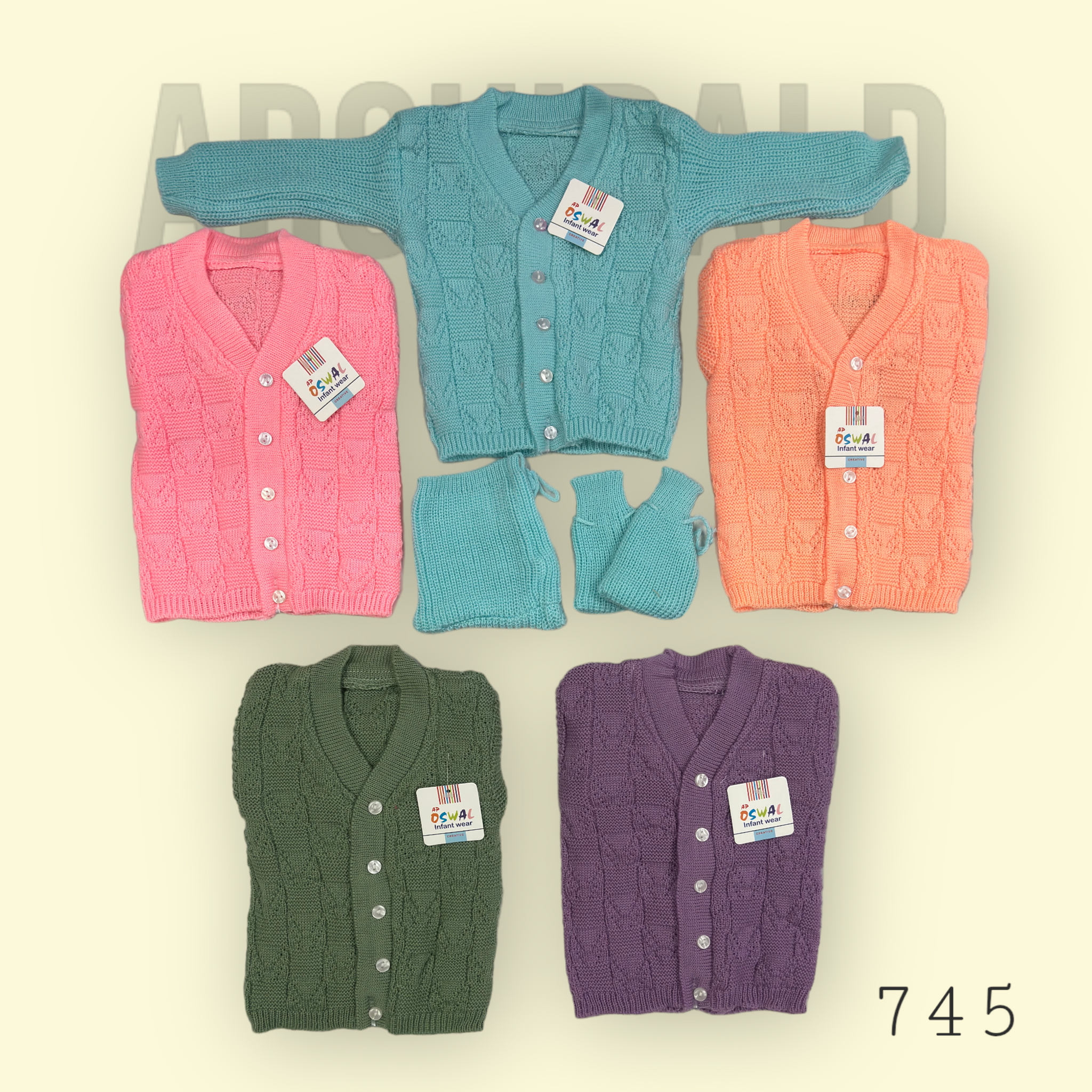 6-24M Baby Sweater Set