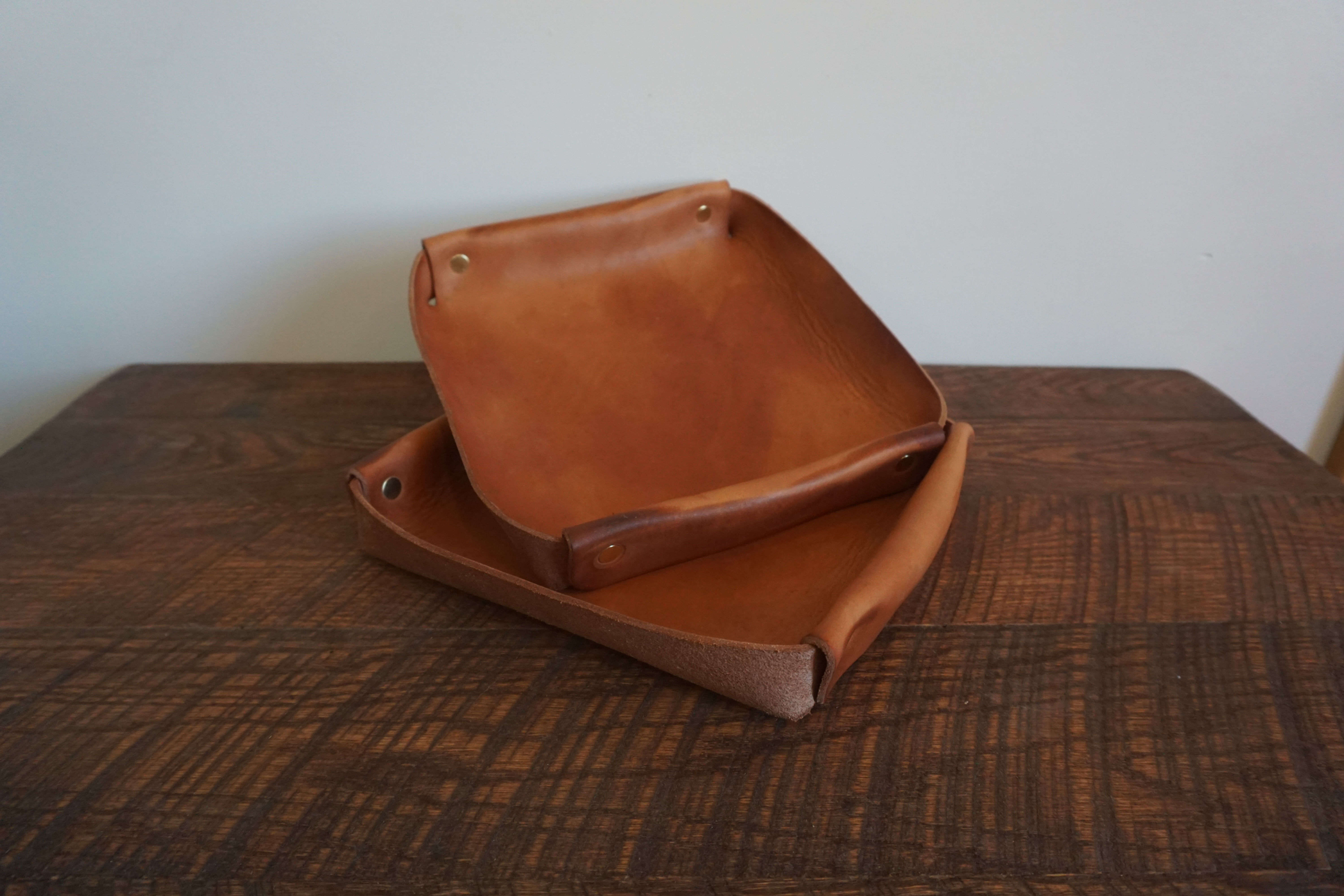 Leather Valet Tray
