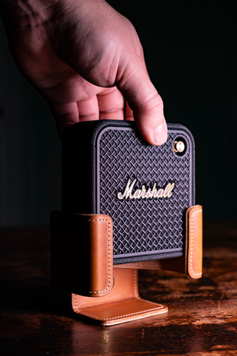 Marshall Willen II Leather Speaker Mount [Universal] | Earhart Leather