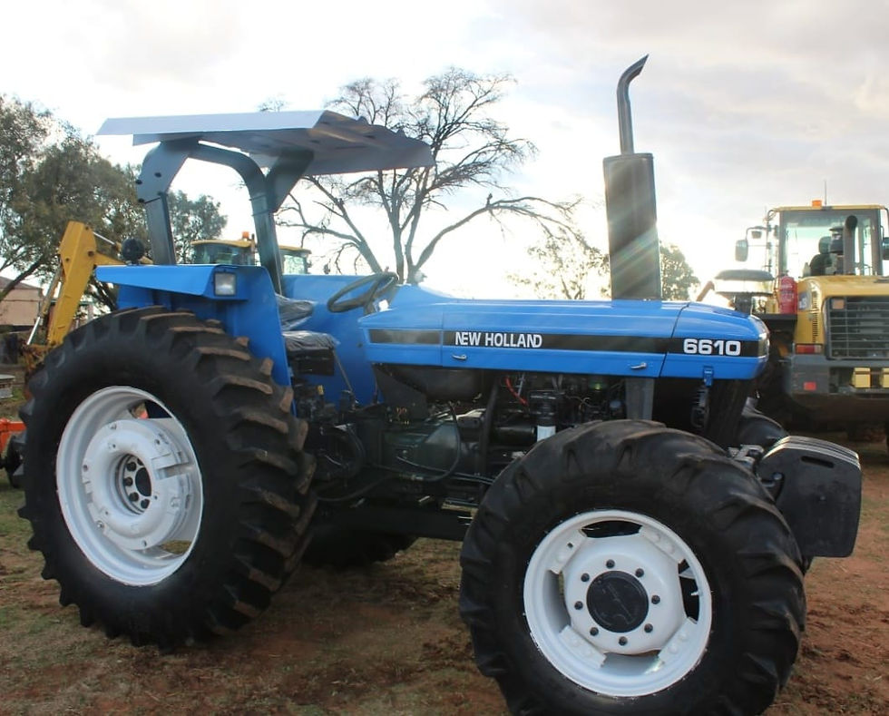 Thumbnail: New Holland 6610 4WD tractor for sale