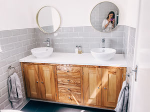 Handmade bathroom cabinets