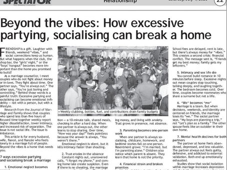 Beyond the Vibes: How Excessive Partying and Socializing Can Break a Home - By Counselor Prince Offei