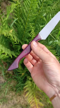 Thumbnail: 110mm Purpleheart Paring Knife