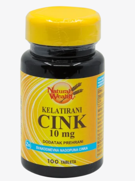 Natural Wealth CHELATED ZINC, 42 g