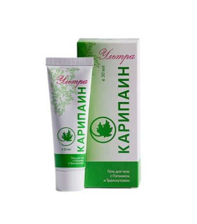 Karipain Ultra Body Gel with Papain and Transcutol 30 ml 1 pc