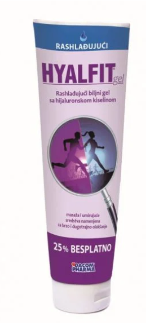 Hyalfit gel 120ml+25% with cooling effect