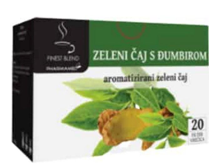 Pharmamed Green tea with ginger filter a20