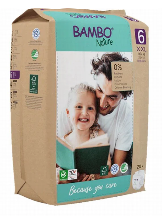 Minijatura: Bambo Nature Nappies