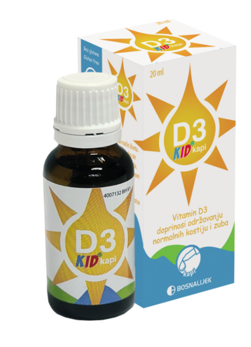 D3 KID kapi 200 i.j. 20 ml
