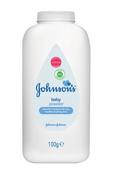 Johnsons baby powder 100g