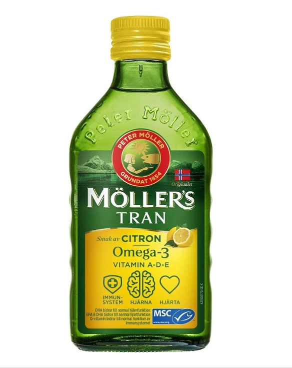 Moller’s Cod Liver Oil-Lemon