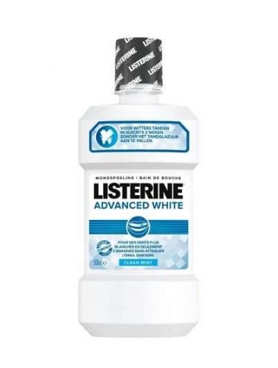 Listerine Advanced White mouthwash 500 ml