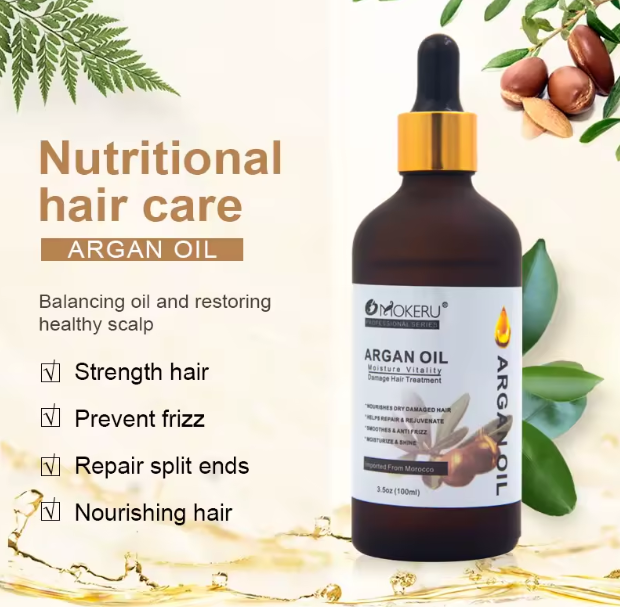 Miniaturbild: Argan oil Mokeru Hair serum 100ml