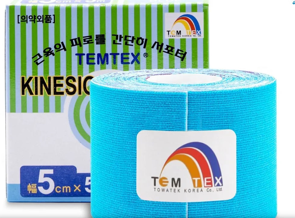 TEMTEX Kinesio tape Classic blue 5 cm
