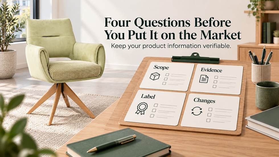 Credible Claims Start With Product Development
