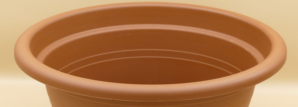 Pflanzentopf aus Kunststoff