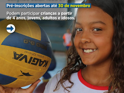 Esporte para todos!