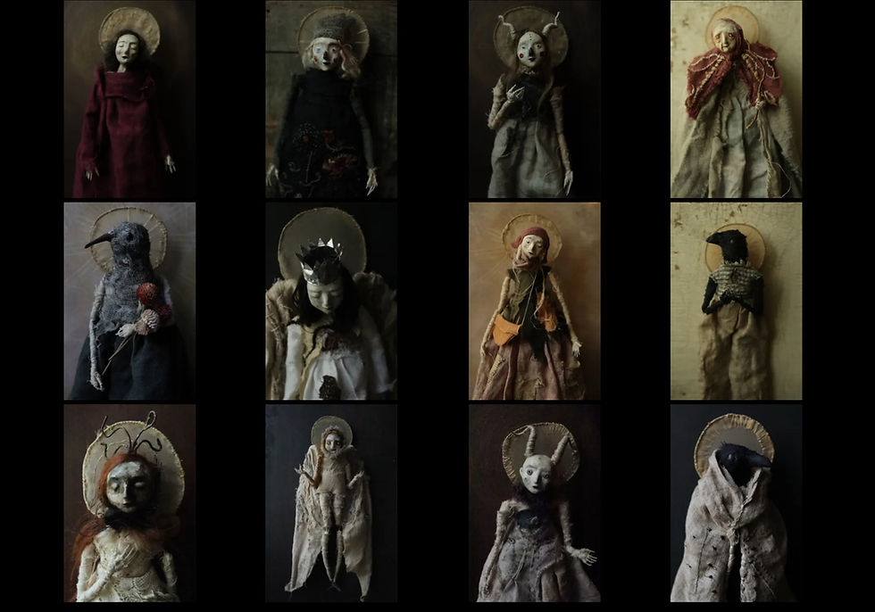 Thumbnail: Boxed Set of 52 Forgotten Saint holy cards