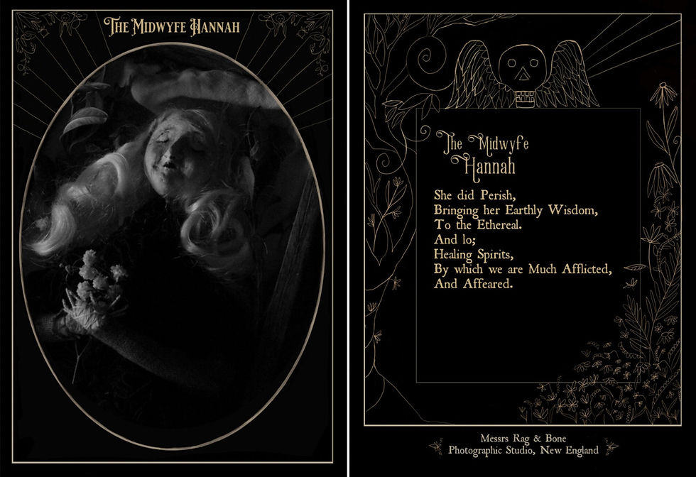 Thumbnail: Boxed Set of 6 Rag & Bone Doll Cabinet Cards