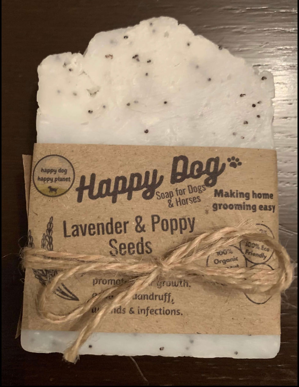 Happy Dog Happy Planet luxurious dog soap shampoo bars lavender