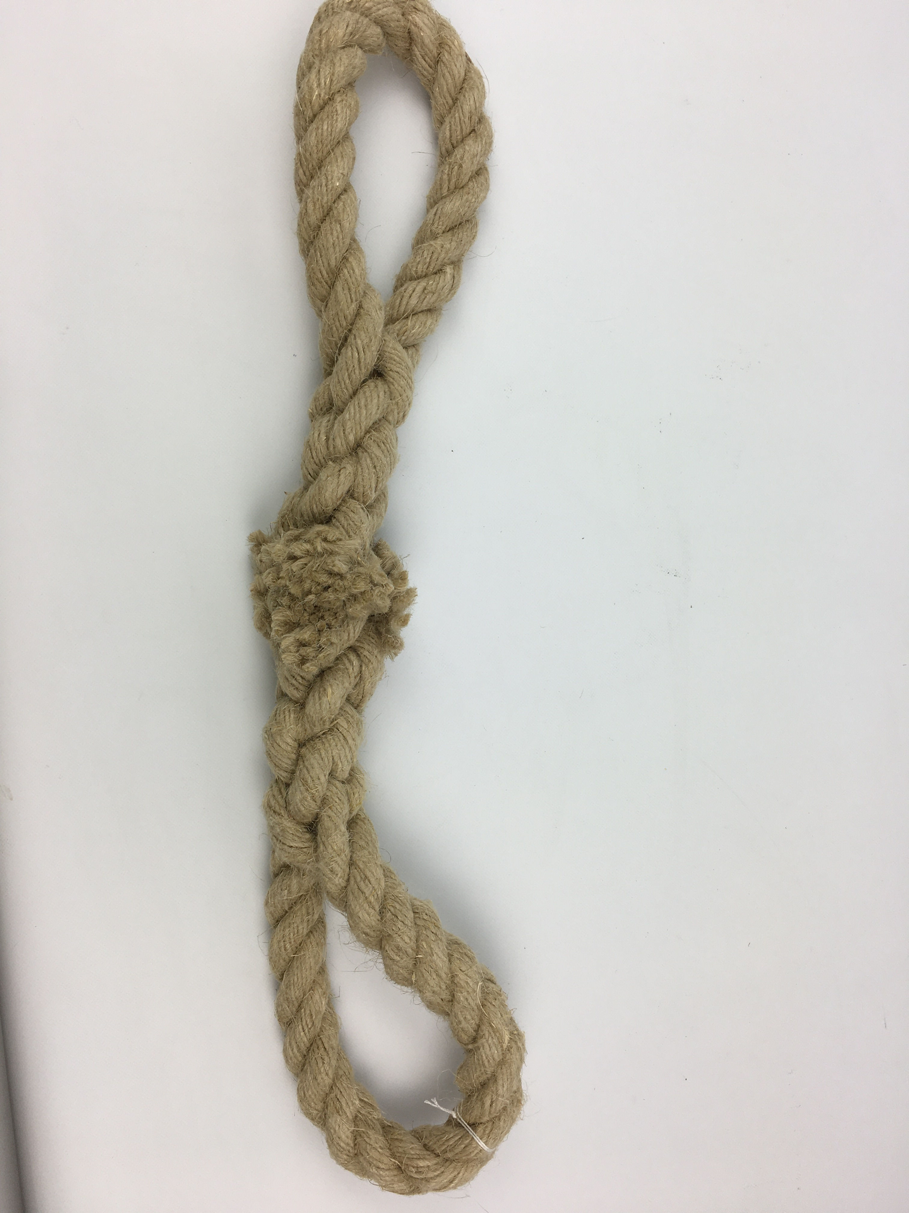 Happy Dog Happy Planet large natural hemp rope pull